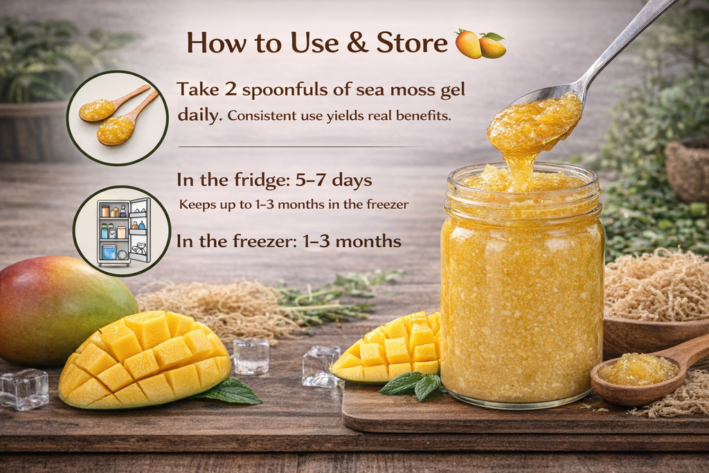 Mango Sea Moss Gel